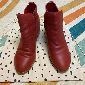 Charlotte Stone - “Kari” - Rusty Brown Sienna Leather Boots - Size: US 10